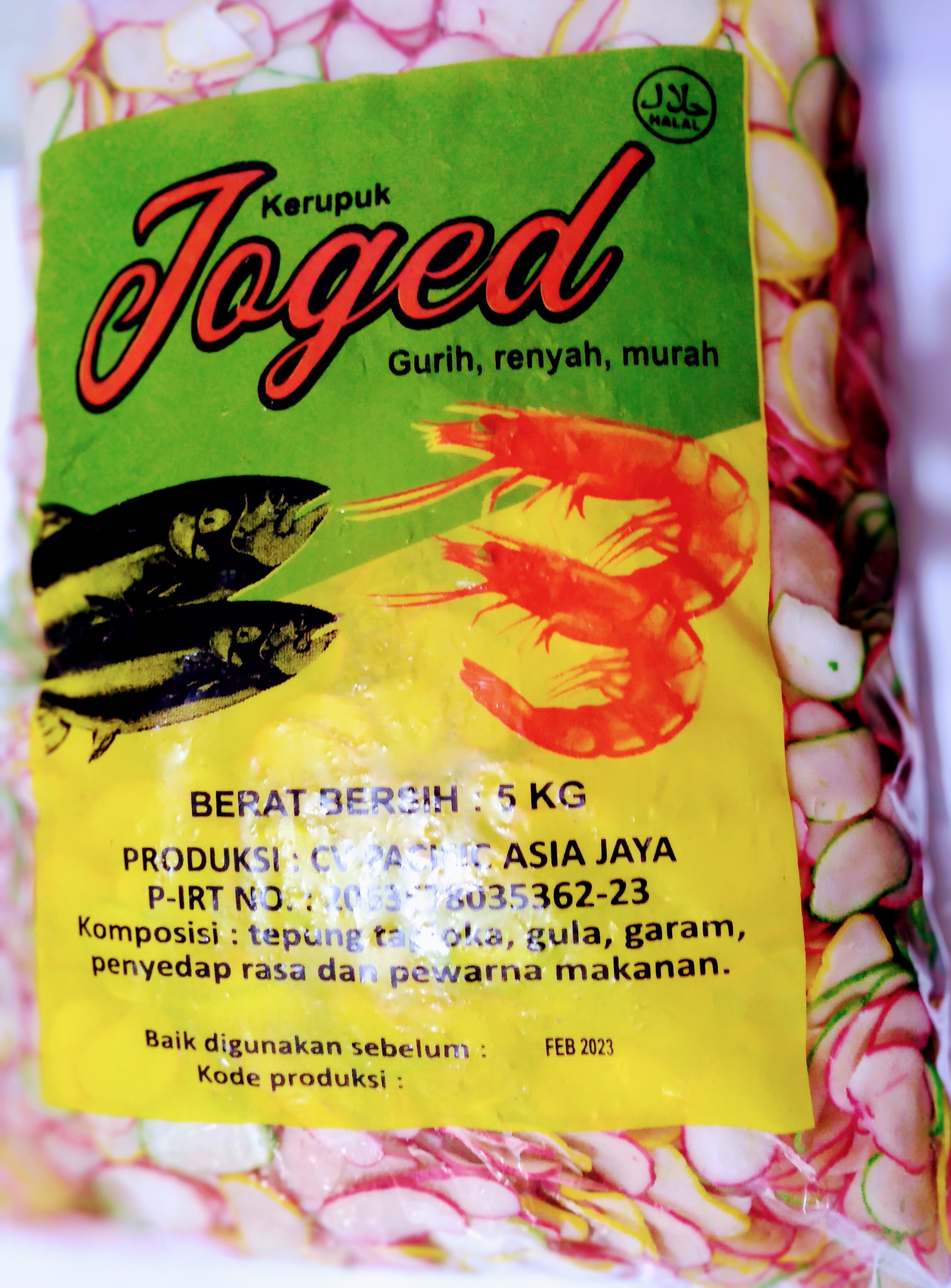 Krupuk Bibir Isi 5 kg